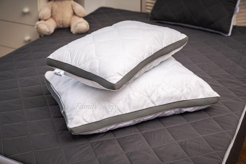 Подушка анатомическая Strong Sleep 3D collection Gray-White 60x40