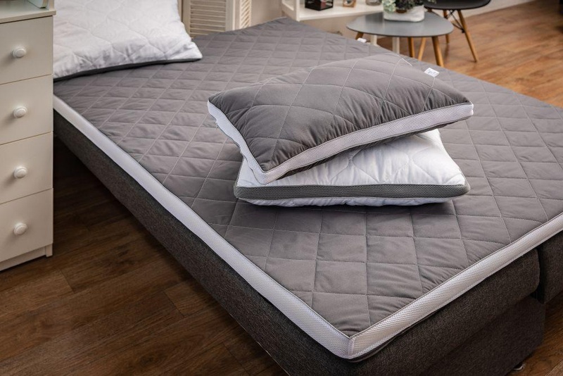 Подушка анатомічна Strong Sleep 3D collection Gray-White 60x40