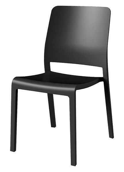 Стул пластиковый Charlotte Deco Chair, серый